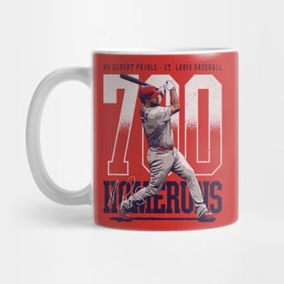 Albert Pujols St.Louis 700 Home Runs Bold Mug